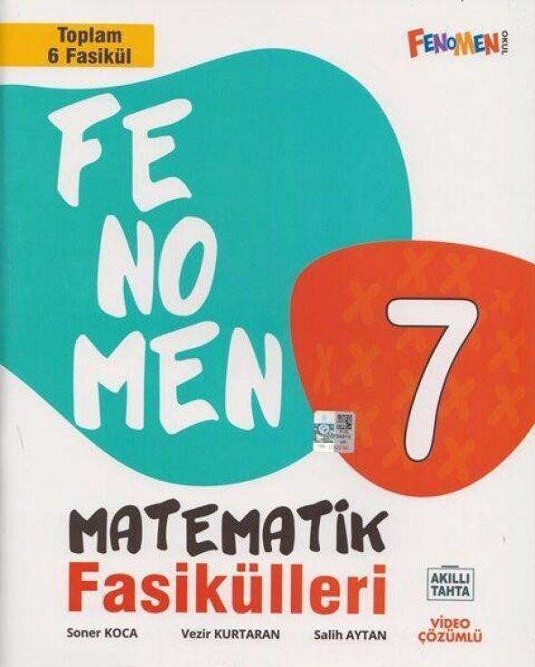7. Sınıf Matematik Fasikül Seti Fenomen Okul Yayınları