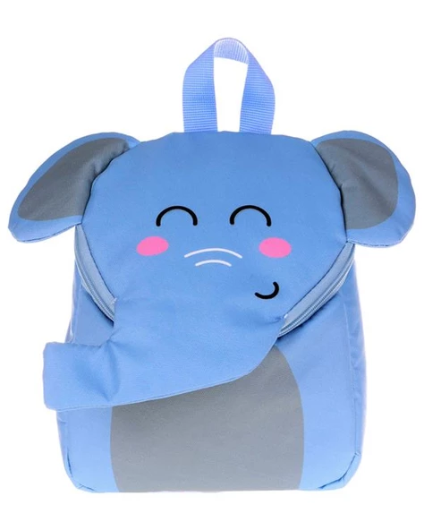 Kaukko Kids Love Blue Elephant Anaokul Çantası V6023