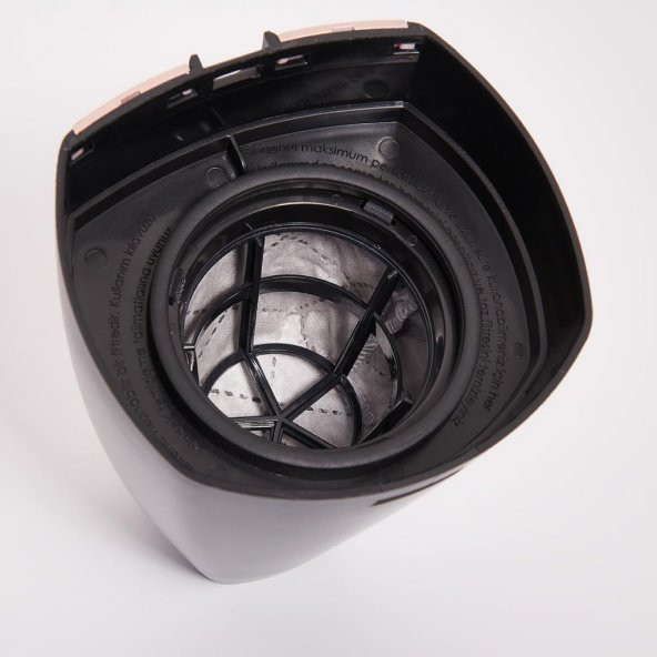 KORKMAZ TEMPRATİK DİKEY ELEKTRİKLİ SÜPÜRGE ROSAGOLD/SİYAH - 5