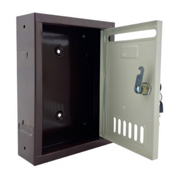 SGS Metal 2 Adet Anahtarlı Metal Dilekçe ve Posta Kutusu SGS 331 - 2