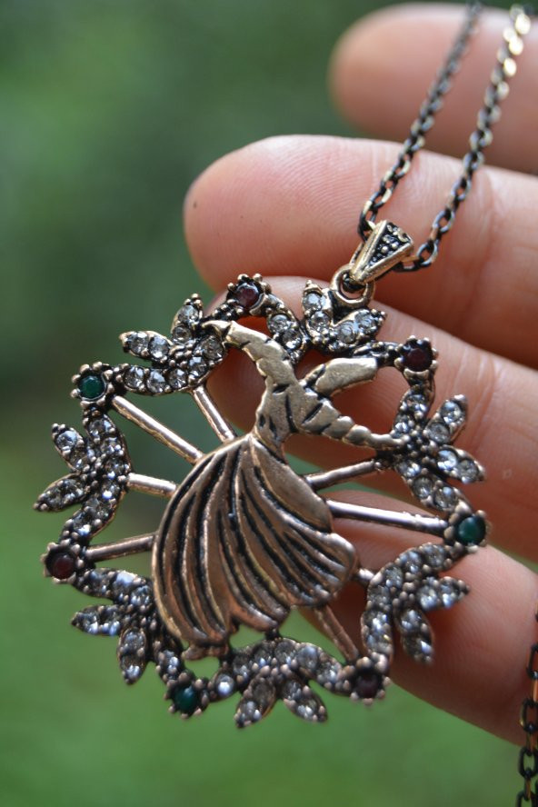 STONEAGE JEWELLERY Otantik Semazen Kolye - Resim 3