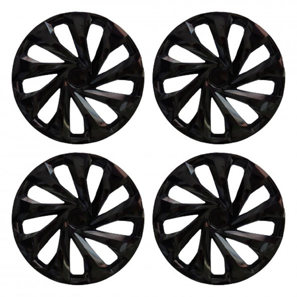 Chery Chance Jant Kapağı (ABS Plastik) - (Siyah - 15") - 3