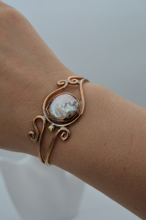 STONEAGE BAROK İNCİ BİLEKLİK - Resim 6