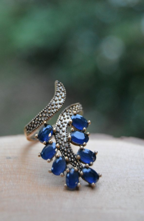 STONEAGE Zirkon Taşlı Yaprak Ayarlanabilir Kadın Yüzük ürün görseli