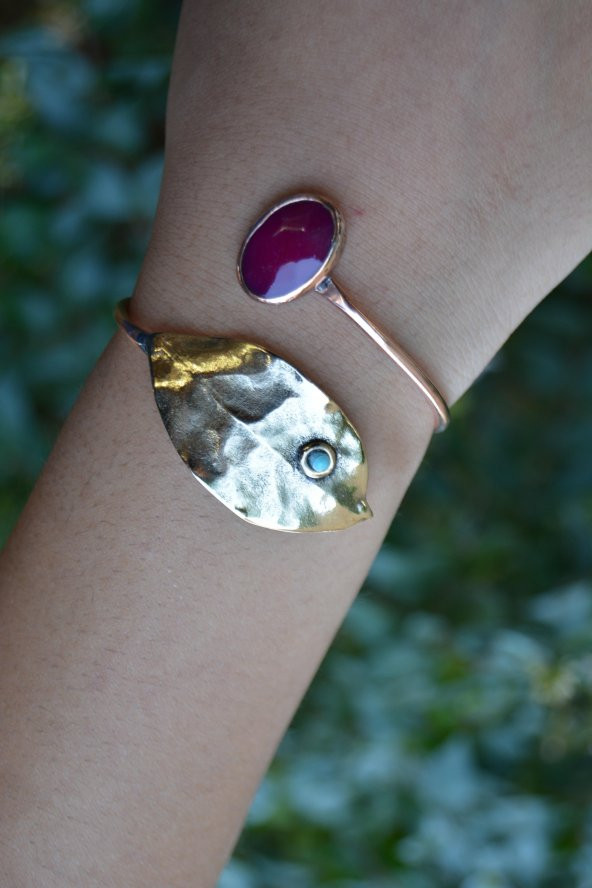 STONEAGE JEWELLERY Jade Taşlı Tasarım Bileklik - Resim 3