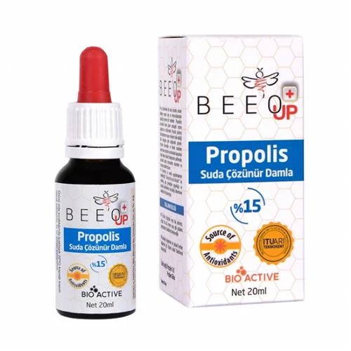 BeeO Up Suda Çözünür Propolis Damla 20 ml