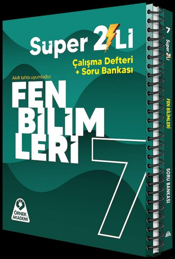 7. Sınıf Süper İkili Fen Bilimleri Seti Örnek Akademi