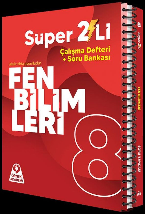 8. Sınıf Süper İkili Fen Bilimleri Seti Örnek Akademi