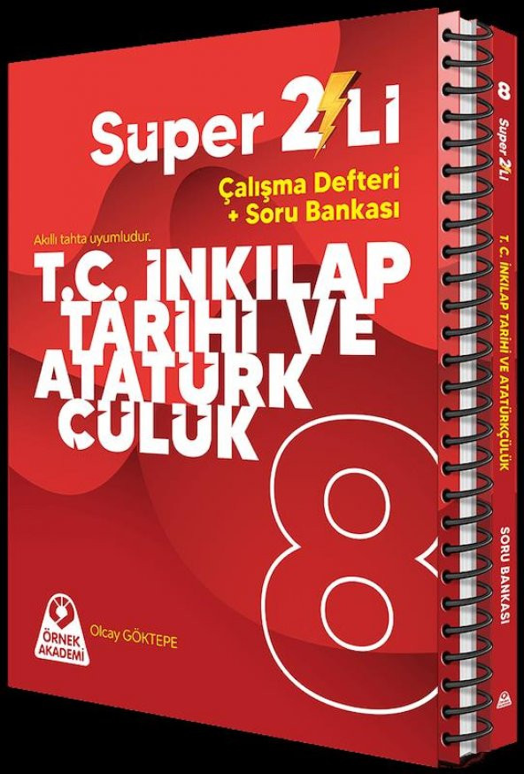 8. Sınıf Süper İkili T.C. İnkılap Tarihi ve Atatürkçülük Seti Örnek Akademi