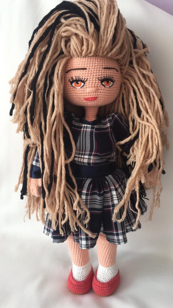 Bahar Bebek Amigurumi Organik Oyuncak - 1