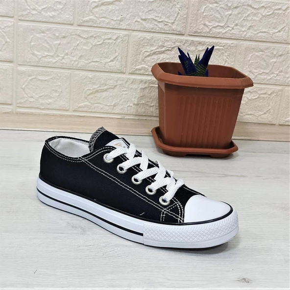 Fiyra 554 Lacivert Kısa Unisex Sneaker Keten Spor Ayakkabı - 10