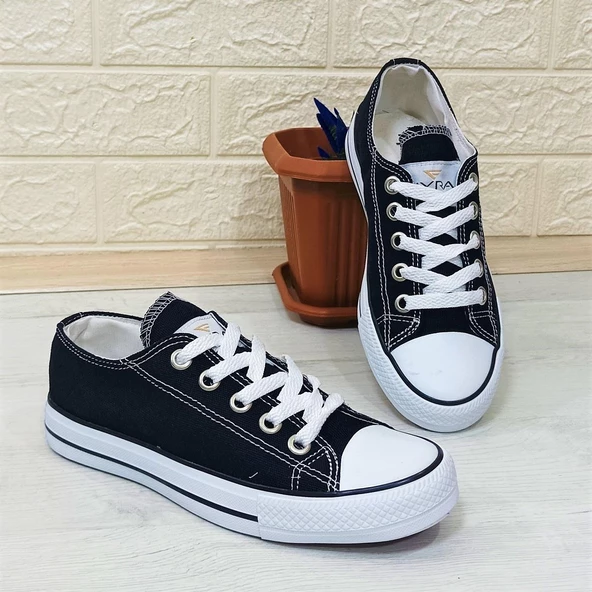 Fiyra 554 Lacivert Kısa Unisex Sneaker Keten Spor Ayakkabı - 9