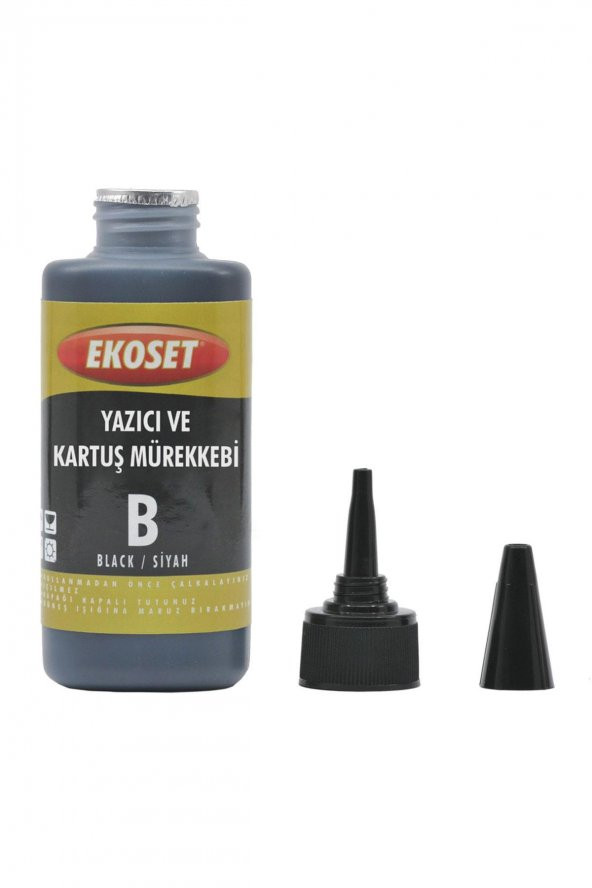 Ekoset Canon G1410 G2410 G3410 G4410 uyumlu Siyah mürekkep 300ml - Resim 3