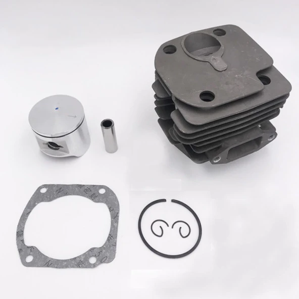 Kmtmak Husqvarna 365 Motorlu Testere Kare Boğaz Silindir Piston Conta 48mm Kesim Motoru Gömlek piston - 2