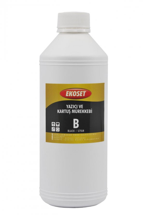 Ekoset Brother DCP-T820DW Uyumlu Siyah Muadil Mürekkep 1Litre - Resim 2