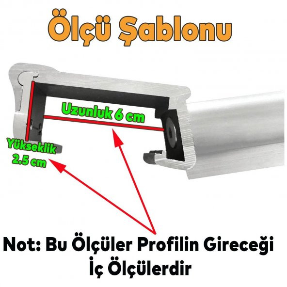 ALÜMİNYUM KARE ÇAMAŞIRLIK ELOKSAL 60*25 - 5