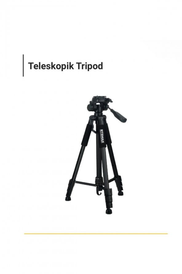 RTRMAX RTM05 TELESKOPİK TRİPOD AYAK 1.5 MT