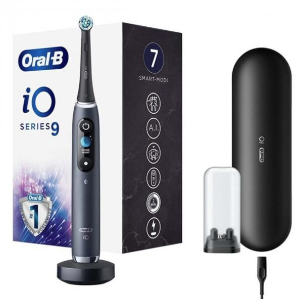 Oral-B iO 9 Şarjlı Diş Fırçası Siyah