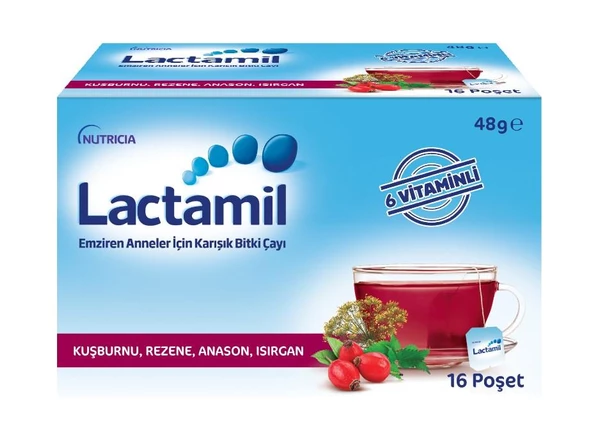 Lactamil Emziren Anneler için Karışık Bitki Çayı