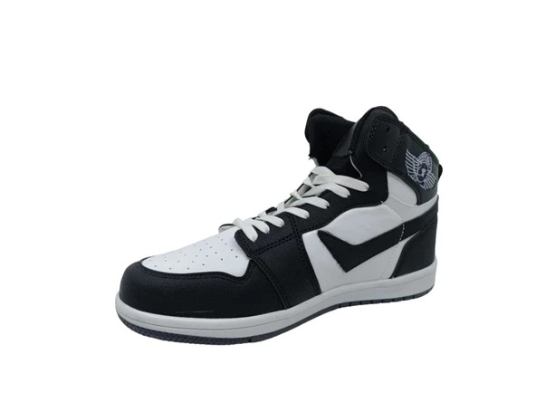 Lambırlent 8075 Unisex Siyah Bilekli Spor Ayakkabı - Resim 3