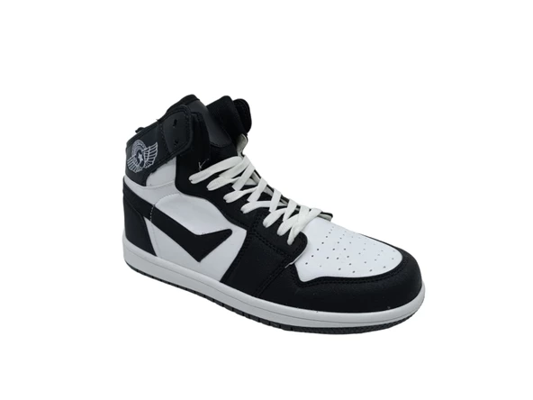 Lambırlent 8075 Unisex Siyah Bilekli Spor Ayakkabı - Resim 4