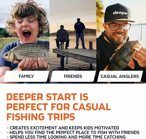 Deeper START Taşınabilir Akıllı Balık Bulucu ve Derinlik Bulucu - 3
