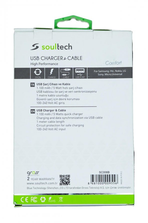 Apple iPhone / iPad Uyumlu USB Charger + Cable - 3