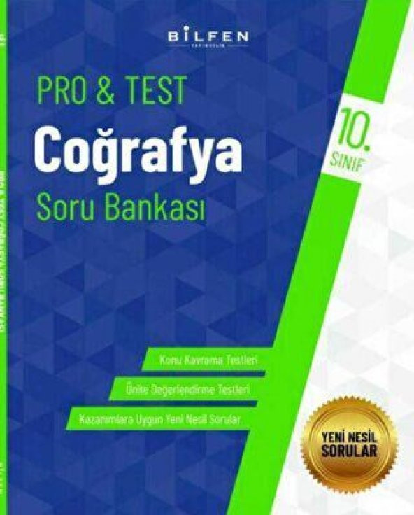 BİLFEN 10.SINIF PROTEST COĞRAFYA SORU BANKASI