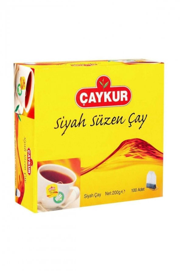 Siyah Süzen Poşet Çay 200 gr