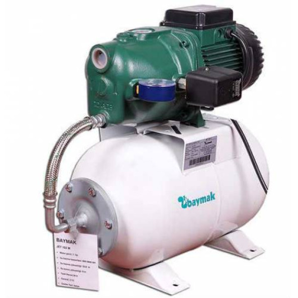 Baymak  JET 102M 20LT TANKLI HİDROFOR 1 HP (4KAT-4/5DAİRE)