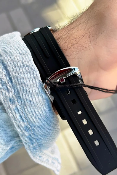 Ferrucci Function FCF13568FS.01 Silikon Erkek Kol Saati - Resim 2