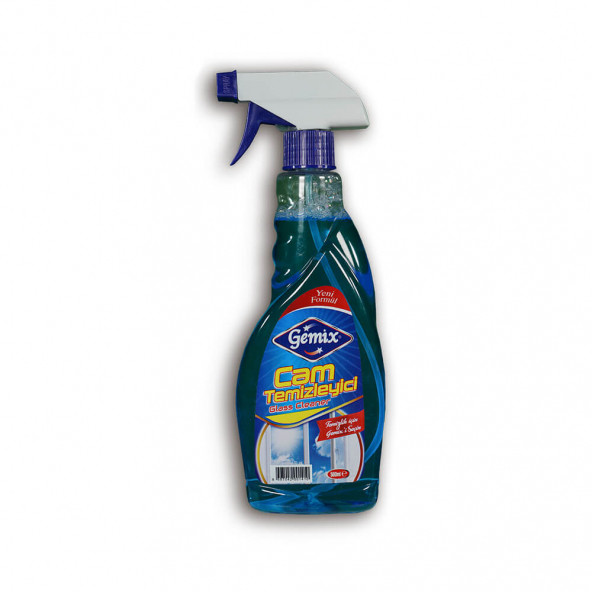 GEMIX CAM TEMİZLEYİCİ 12 ADET X 500ML YERLİ ÜRETİM