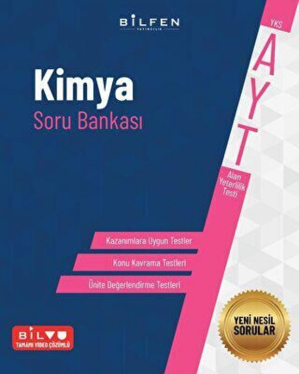 BİLFEN AYT KİMYA SORU BANKASI YENİ