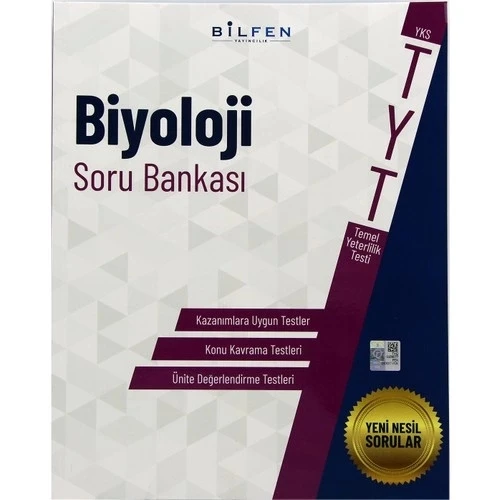 BİLFEN TYT BİYOLOJİ SORU BANKASI YENİ