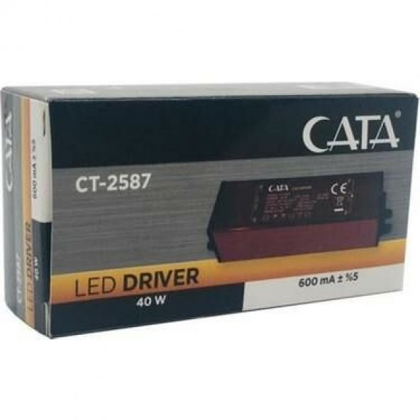LED DRİVER 40 WATT 60X60  PANEL İÇİN CATA CT-2587