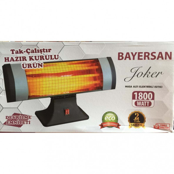 Ayak Masa Altı Elektrikli Soba Ayak Isıtıcı Ufo Devrilme Emniyetli