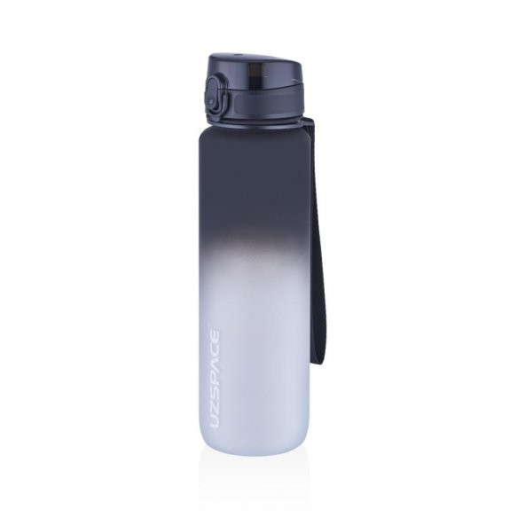 Vagonlife Uzspace 3038 1000ml Siyah-Beyaz Tritan Matara