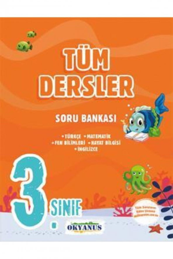 Okyanus 3. Sınıf Tüm Dersler Soru Bankası 9786257889056