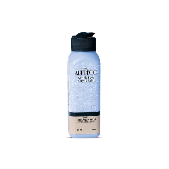 ARTDECO AKRİLİK BOYA ORTANCA MAVİ 140ml 3061