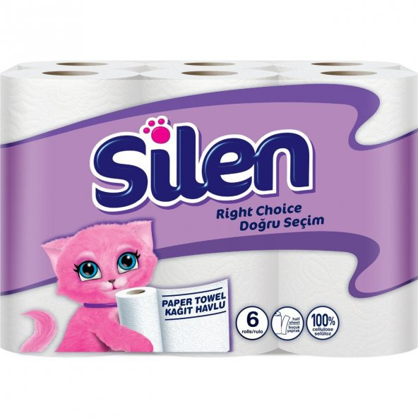 Silen Ultra Kağıt Havlu 6 lı