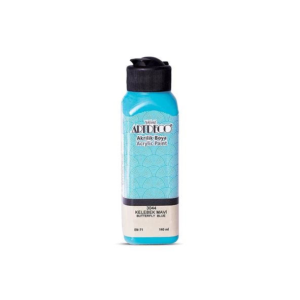 ARTDECO AKRİLİK BOYA KELEBEK MAVİ 140ml 3044