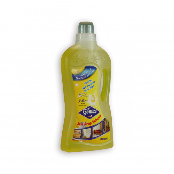 GEMIX SIVI ARAP SABUNU 12 ADET X 1L YERLİ ÜRETİM