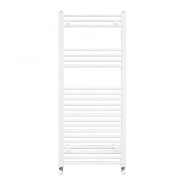 1118x500mm Alya Karbon Çelik Beyaz Havlupan ürün görseli 1