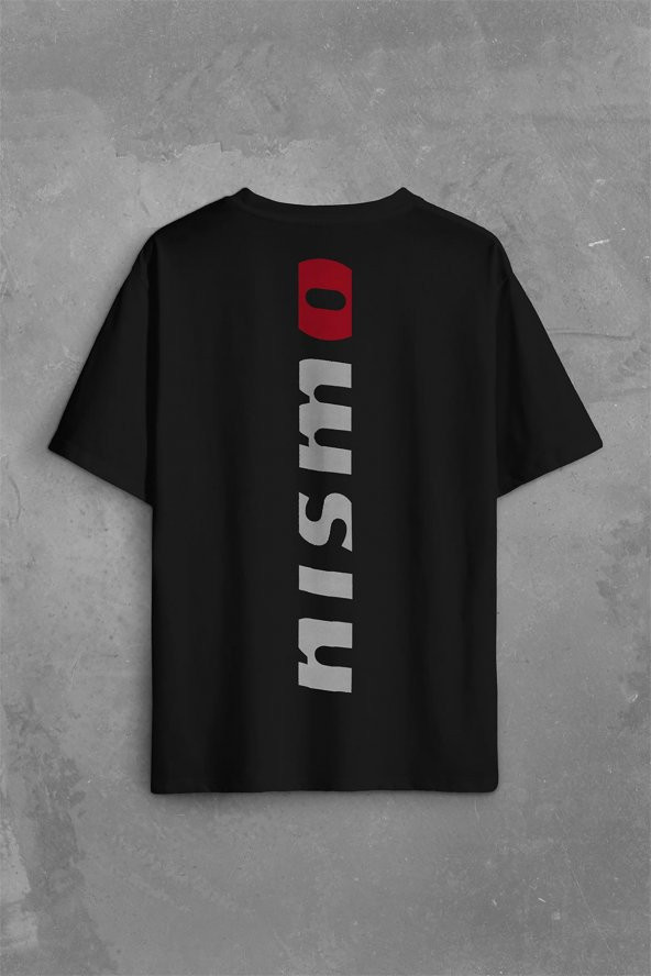 Nıssan Nismo Gt-R Gtr Skyline R34 Racing Car Sırt Ön Baskılı Oversize Tişört Unisex T-Shirt