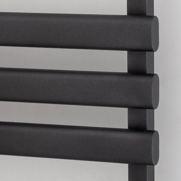 1200x600mm Jupiter Paslanmaz Çelik Night Black Siyah Havlupan - 3