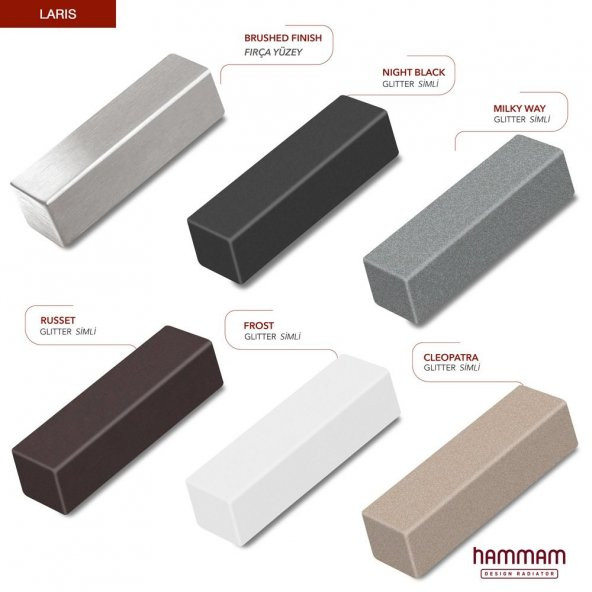 600x600mm Laris Paslanmaz Çelik Russet Kahverengi Havlupan - 3