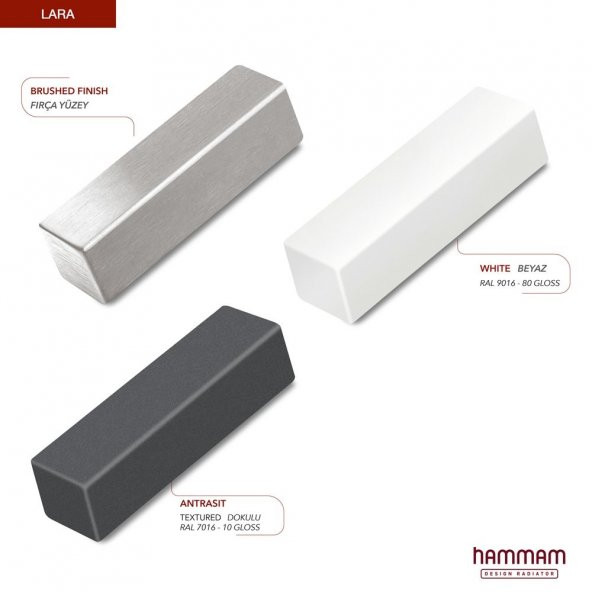 800x500mm Lara Karbon Çelik Krom Havlupan - 3