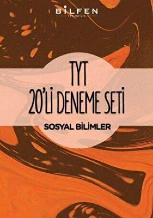 BİLFEN TYT SOSYAL BİLİMLER 20 Lİ DENEME SETİ  YENİ