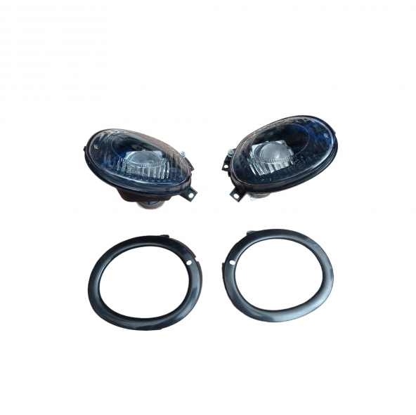 Ford Mondeo Sis Far Lamba Kiti Mercekli Çerçeveli Sağ Sol 1996-2001 Mk2 - Resim 3