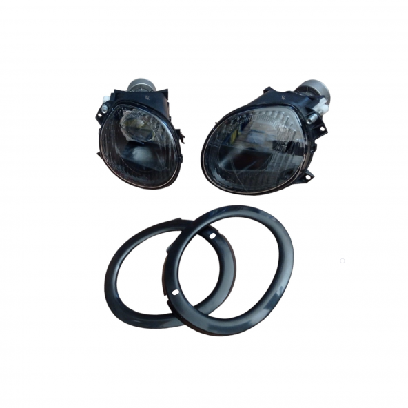 Ford Mondeo Sis Far Lamba Kiti Mercekli Çerçeveli Sağ Sol 1996-2001 Mk2 - Resim 5